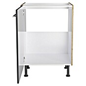 Optifit Spülenunterschrank Jonte984 (L x B x H: 58,1 x 60 x 87 cm, Glanz Lack Anthrazit) | BAUHAUS