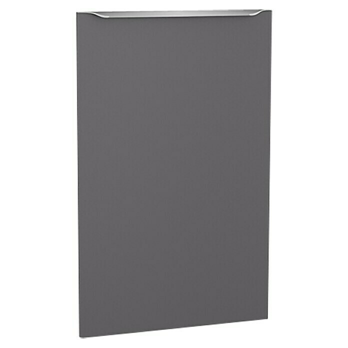Optifit Geschirrspülerfront Optikomfort Linus984 (L x B x H: 1,6 x 44,6 x 70 cm, Glanz Lack Anthrazit)