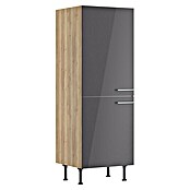 Optifit Midischrank Jonte984 (Glanz Lack Anthrazit, L x B x H: 58,1 x 60 x 176,6 cm) | BAUHAUS