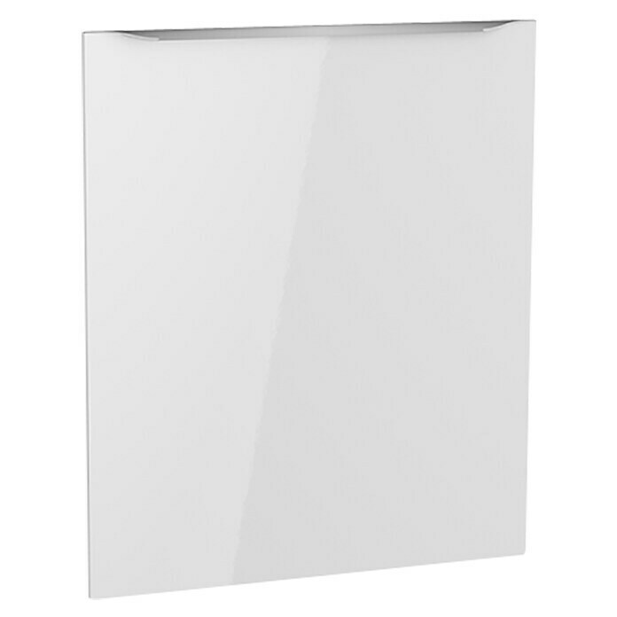 Optifit Geschirrspülerfront Optikomfort Arvid 986 (L x B x H: 1,6 x 59,6 x 70 cm, Glanz Lack Weiß)