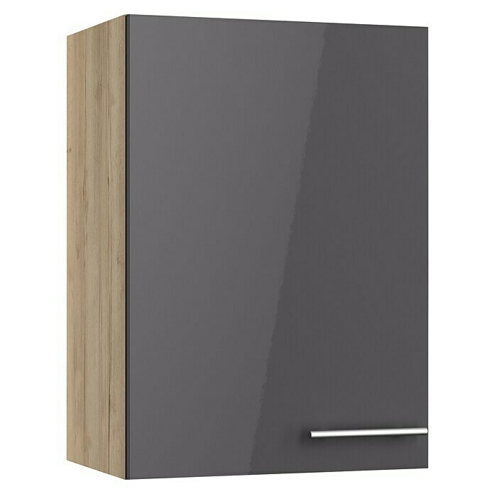 Optifit Hängeschrank Jonte984 (L x B x H: 34,6 x 50 x 70,4 cm, Glanz Lack Anthrazit) | BAUHAUS