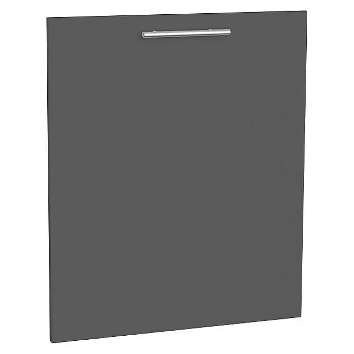 Optifit Geschirrspülerfront Optikomfort Ingvar420L x B x H: 1,6 x 59,6 x 70 cm, Anthrazit matt