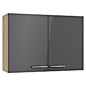 Optifit Hängeschrank Jonte984 (L x B x H: 34,6 x 100 x 70,4 cm, Glanz Lack Anthrazit) | BAUHAUS