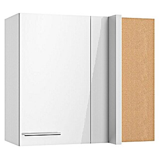 Optifit Eck-Hängeschrank Optikomfort Rurik986 (L x B x H: 34,6 x 85 x 70,4 cm, Glanz Lack Weiß)