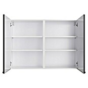 Optifit Hängeschrank Optikomfort Linus984 (L x B x H: 34,6 x 100 x 70,4 cm, Glanz Lack Anthrazit) | BAUHAUS