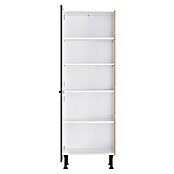 Optifit Midischrank Optikomfort Linus984 (L x B x H: 58,1 x 60 x 176,6 cm, Glanz Lack Anthrazit) | BAUHAUS