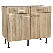 Optifit Unterschrank Erik290 (L x B x H: 58,1 x 100 x 87 cm, Nachbildung Wildeiche) | BAUHAUS