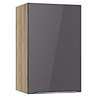 Optifit Hängeschrank Optikomfort Linus984 (L x B x H: 34,6 x 45 x 70,4 cm, Glanz Lack Anthrazit)