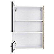 Optifit Glas-Hängeschrank Jonte984 (L x B x H: 34,6 x 50 x 70,4 cm, Glanz Lack Anthrazit) | BAUHAUS