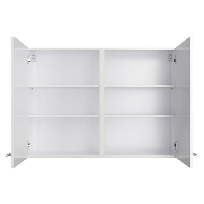 Optifit Hängeschrank Optikomfort Rurik986 (L x B x H: 34,6 x 100 x 70,4 cm, Glanz Lack Weiß) | BAUHAUS