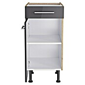 Optifit Unterschrank Jonte984 (L x B x H: 58,1 x 40 x 87 cm, Glanz Lack Anthrazit) | BAUHAUS