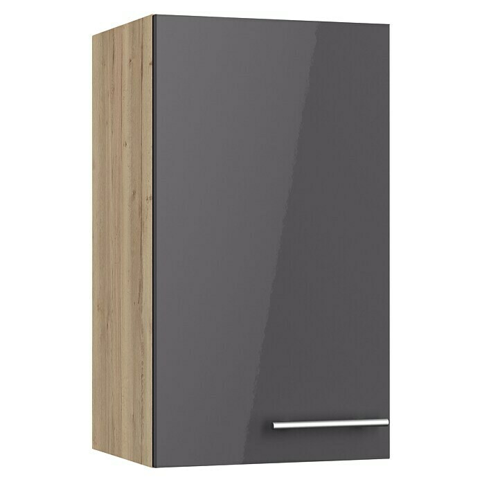 Optifit Hängeschrank Jonte984 (L x B x H: 34,6 x 40 x 70,4 cm, Glanz Lack Anthrazit) | BAUHAUS