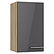 Optifit Hängeschrank Jonte984 (L x B x H: 34,6 x 40 x 70,4 cm, Glanz Lack Anthrazit) | BAUHAUS