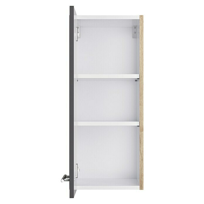 Optifit Hängeschrank Jonte984 (L x B x H: 34,6 x 30 x 70,4 cm, Glanz Lack Anthrazit) | BAUHAUS