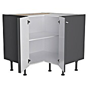 Optifit Eck-Unterschrank Ingvar420 (L x B x H: 58,1 x 90 x 87 cm, Anthrazit matt) | BAUHAUS