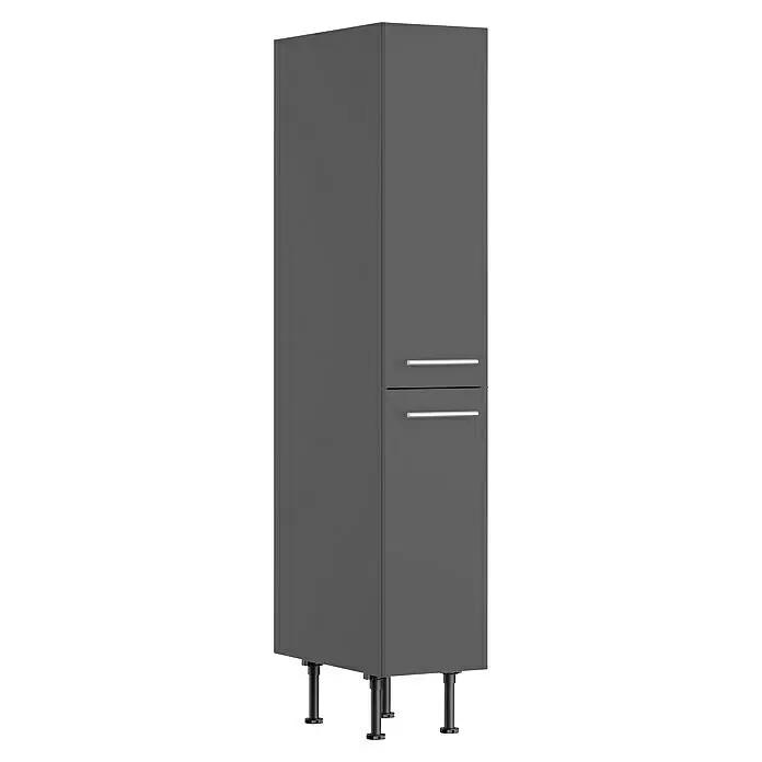 Optifit Midischrank Ingvar420L x B x H: 58,1 x 30 x 176,6 cm, Anthrazit matt Diagonal View