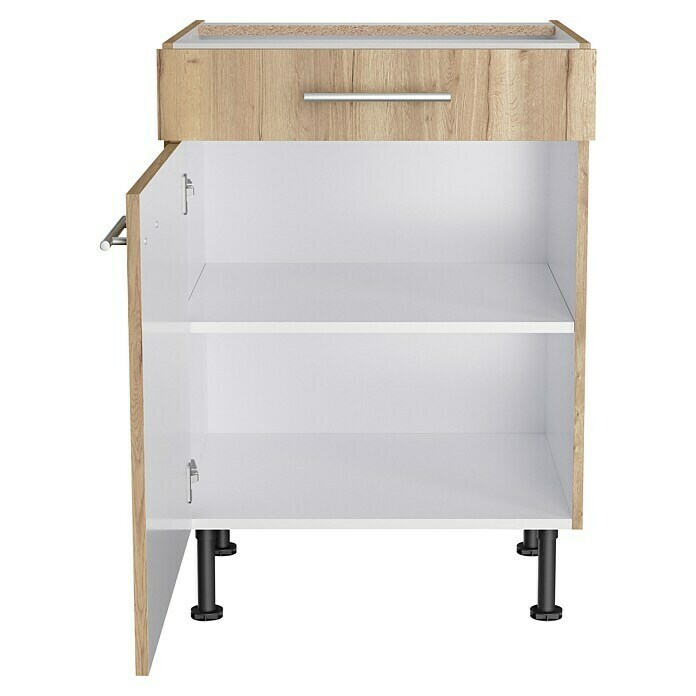 Optifit Unterschrank Erik290 (L x B x H: 58,1 x 60 x 87 cm, Nachbildung Wildeiche) | BAUHAUS