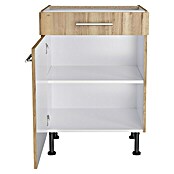 Optifit Unterschrank Erik290 (L x B x H: 58,1 x 60 x 87 cm, Nachbildung Wildeiche) | BAUHAUS