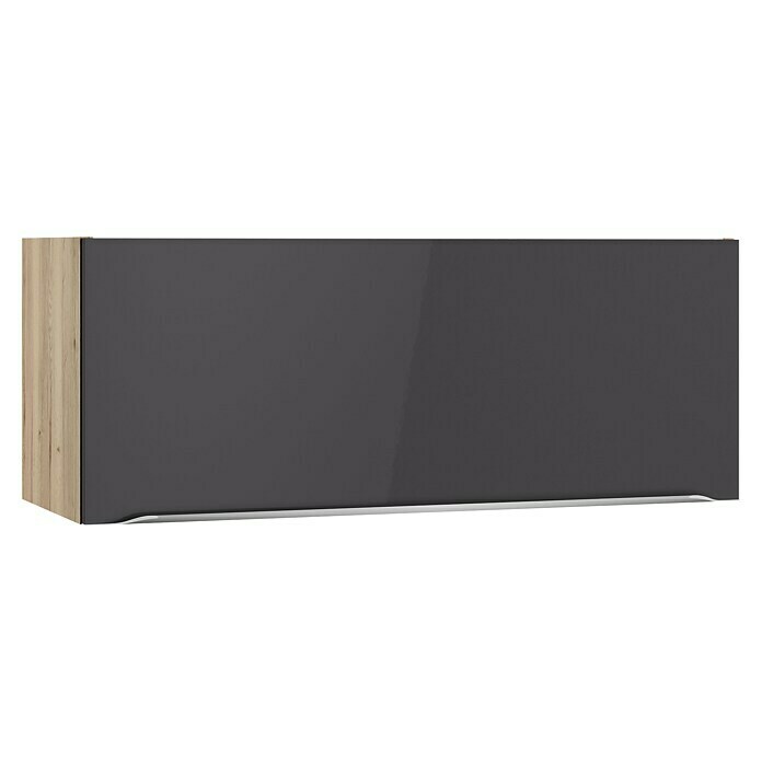 Optifit Hängeschrank Optikomfort Linus984 (L x B x H: 34,6 x 90 x 35,2 cm, Glanz Lack Anthrazit) | BAUHAUS