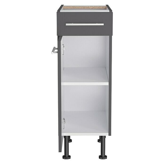 Optifit Unterschrank Ingvar420 (L x B x H: 58,1 x 30 x 87 cm, Anthrazit matt) | BAUHAUS