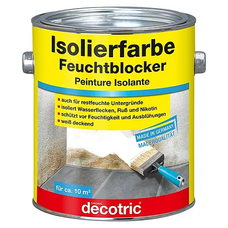 Decotric  Isolierfarbe Feuchtblocker