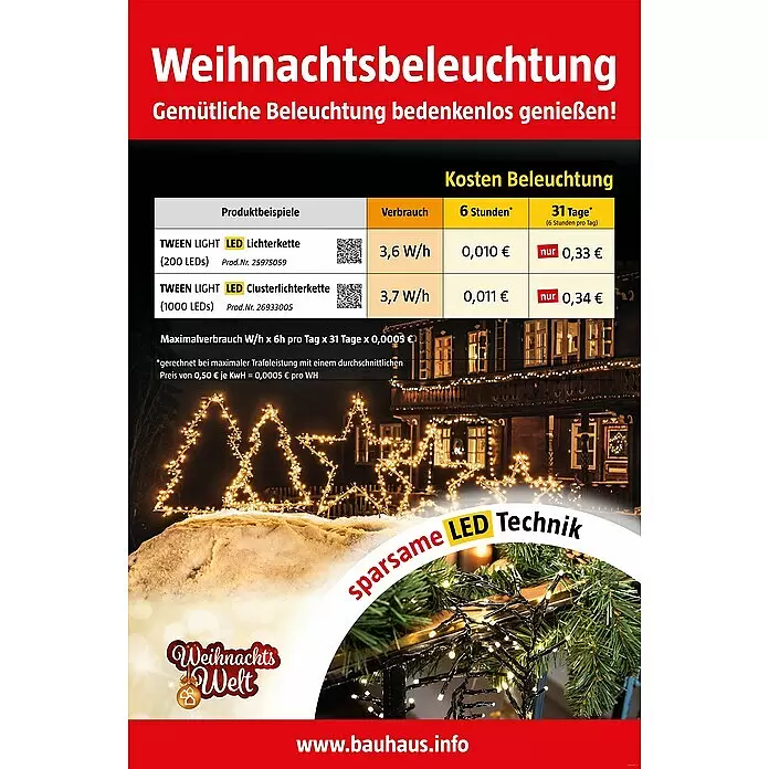 Konstsmide LED-KranzDurchmesser: 50 cm, Bernstein