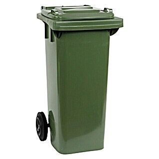 Floraworld Mülltonne mit Deckel Cargo (80 l, Grün)