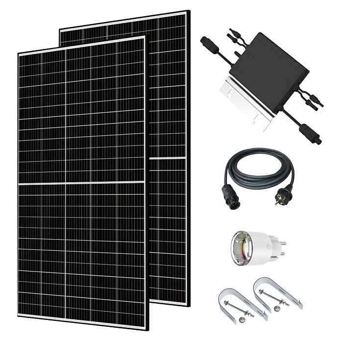 Balkonkraftwerk-Set E-SL-BK-800 (840 W, IP67) | BAUHAUS