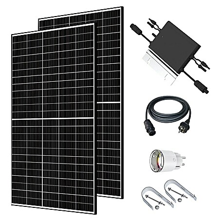 Balkonkraftwerk-Set E-SL-BK-800 (840 W, IP67)