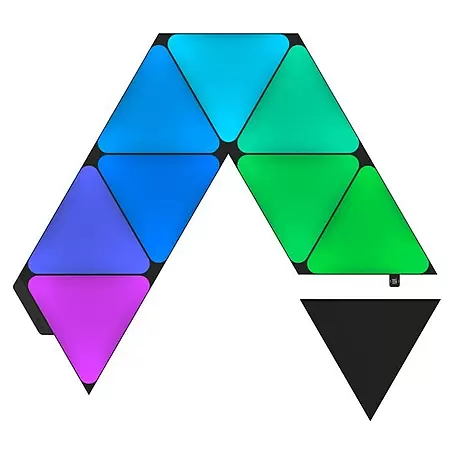 Nanoleaf  Starterkit Shapes Triangles Ultra black 9 Panels