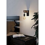 Eglo Townshend Zidna svjetiljka (10 W, Crna, D x Š x V: 19 x 6,5 x 21,5 cm)