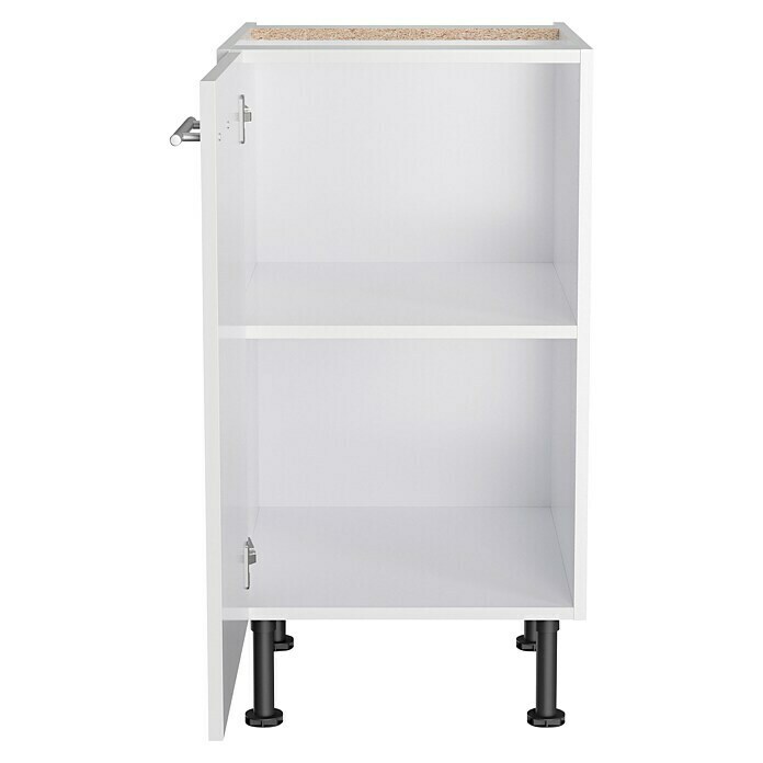 Optifit Unterschrank Optikomfort Rurik986 (L x B x H: 58,1 x 45 x 87 cm, Glanz Lack Weiß) | BAUHAUS