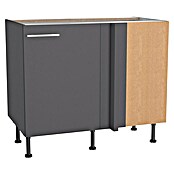 Optifit Eck-Unterschrank Ingvar420 (L x B x H: 58,1 x 115 x 87 cm, Anthrazit matt) | BAUHAUS