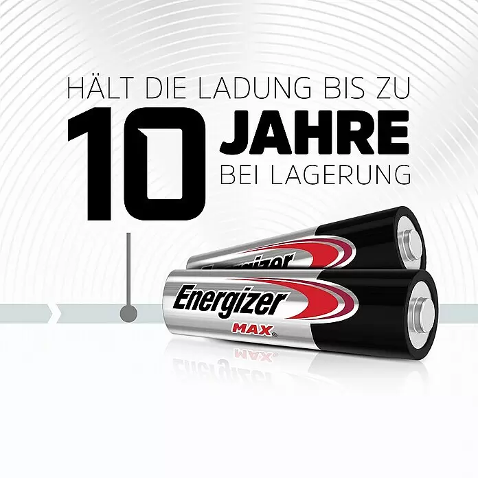 Energizer Max Alkaline-BatterieMignon AA, Alkali-Mangan, 20 Stk.