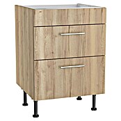 Optifit Unterschrank Erik290 (L x B x H: 58,1 x 60 x 87 cm, Nachbildung Wildeiche, Für Kochfeld) | BAUHAUS