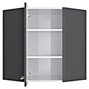 Optifit Eck-Hängeschrank Ingvar420 (L x B x H: 34,6 x 60 x 70,4 cm, Anthrazit matt) | BAUHAUS