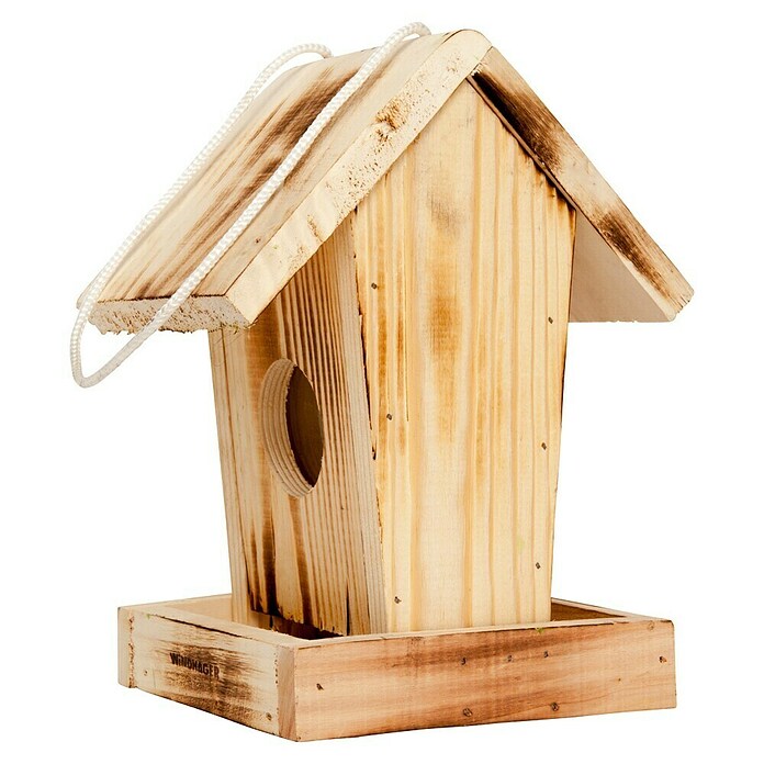 Windhager Ptičja hiška  (18,5 x 14,5 x 23,5 cm, Les, Rjava) | 7543 - Futterhäuschen/Nistkästen | IAJD - Vogelbedarf | IAJ - Tierbedarf | IA - Gartenhartware | I - Stadtgarten | BAUHAUS
