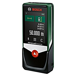 Bosch Advanced Laserentfernungsmesser AdvancedDistance 50 C (Messbereich: 0,05 - 50 m, Bluetooth 4.0)