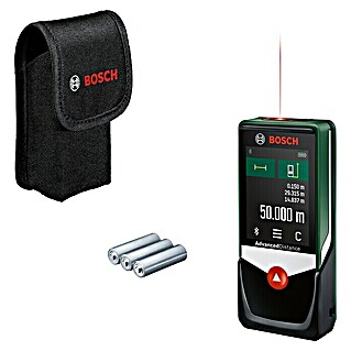 Bosch Advanced Laserentfernungsmesser AdvancedDistance 50 C (Messbereich: 0,05 - 50 m, Bluetooth 4.0)