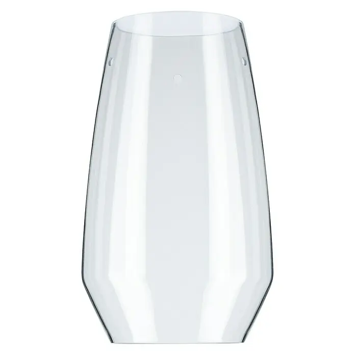 Paulmann URail 2Easy Lampenschirm Vento - Durchmesser: 17 cm, Transparent, Glas, Rund - Klares Windlicht aus Glas, das sich ideal für Teelichter und kleine Kerzen eignet. Es sorgt für eine stimmungsvolle Beleuchtung im Innen- und Außenbereich.