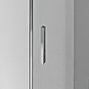 GME Tirador para mampara Extraplano (0,7 x 1,6 x 22 cm, Plata brillo) | BAUHAUS