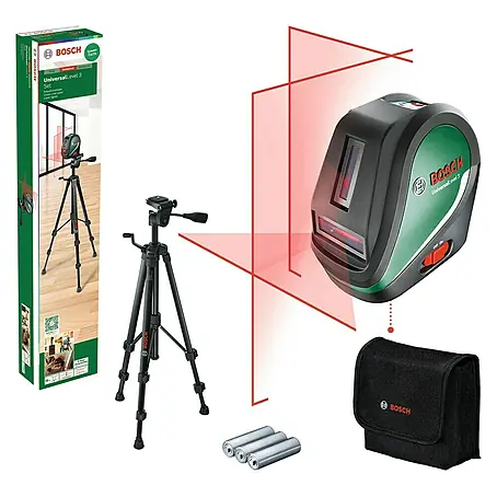 Bosch  Kreuzlinienlaser UniversalLevel 3 Set