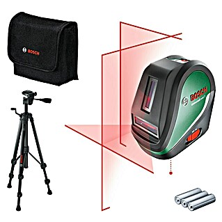 Bosch Kreuzlinienlaser UniversalLevel 3 Set (Max. Arbeitsbereich: 10 m, 6 -tlg.)