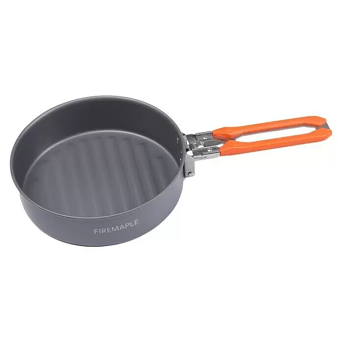 FireMaple Kochgeschirr-Set Feast 1 - Aluminium, 6 -tlg. - Diagonale Ansicht