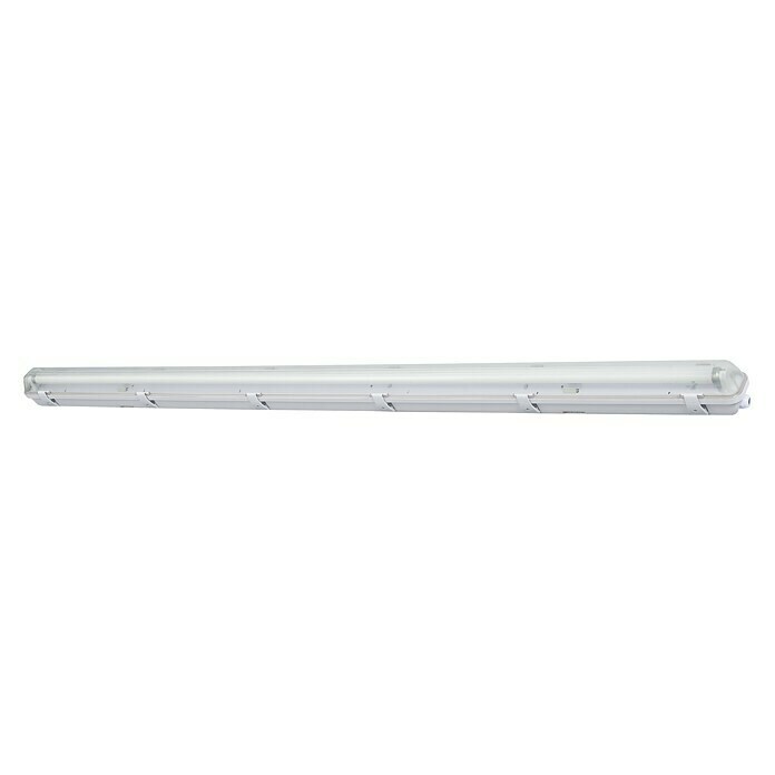 Voltolux LED-Feuchtraum-Lichtleiste1-flammig, 24 W, L x H: 157,2 x 7,3 cm, Neutralweiß, IP65 Diagonal View