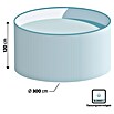 myPool Premium Stahlwand-Pool (Ø x H: 300 x 120 cm, Weiß/Grau, 8 000 l) | BAUHAUS