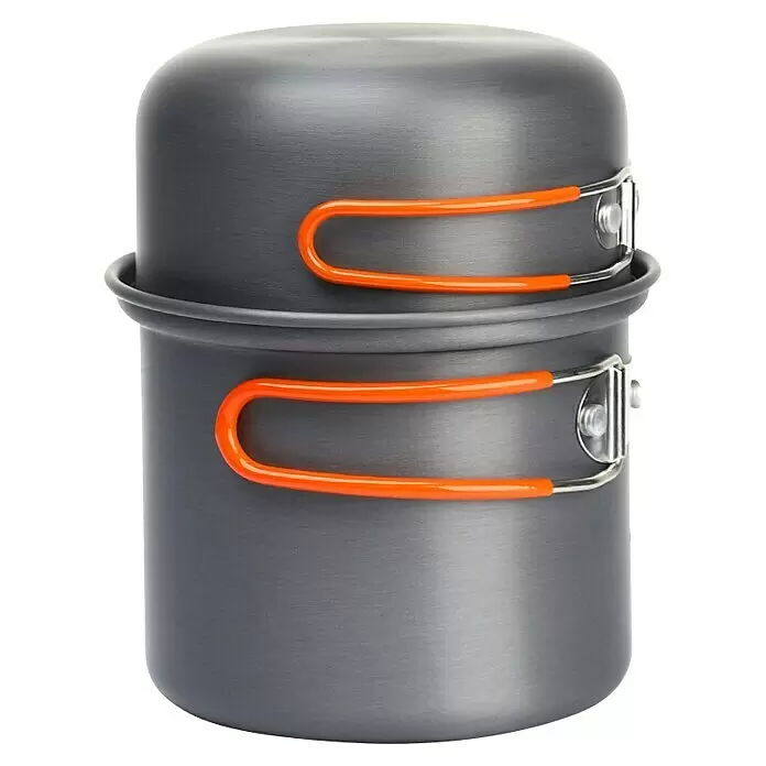 FireMaple Kochgeschirr-Set FMC-207 - Aluminium, 3 -tlg. - Vorderansicht