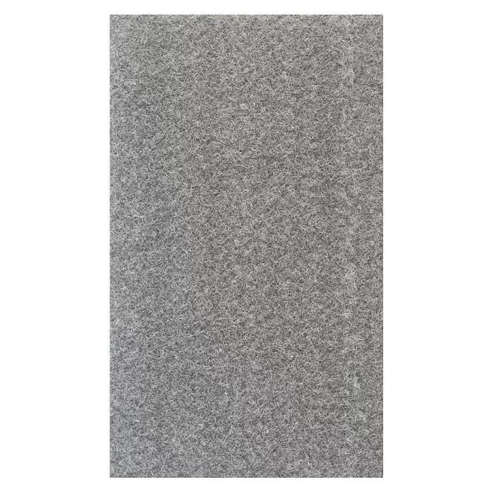 Stabilit Filzgleiter - B x L: 90 x 150 mm, Grau, Kleben, 1 Stk. - Graue Filzstofftextur.