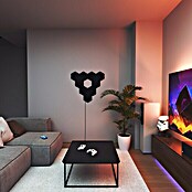 Nanoleaf Starterkit Shapes Hexagons Ultra black 9 Panels (9 Stk., 42 W, Schwarz, RGBW, Hexagons) | BAUHAUS