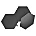 Nanoleaf Erweiterungskit Shapes Hexagons Ultra black 3 Panels 